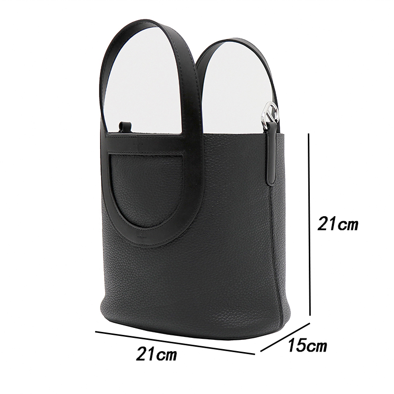 Fashionable and Simple Large-Capacity Bucket Bag Crossbody Bag For Shopping
