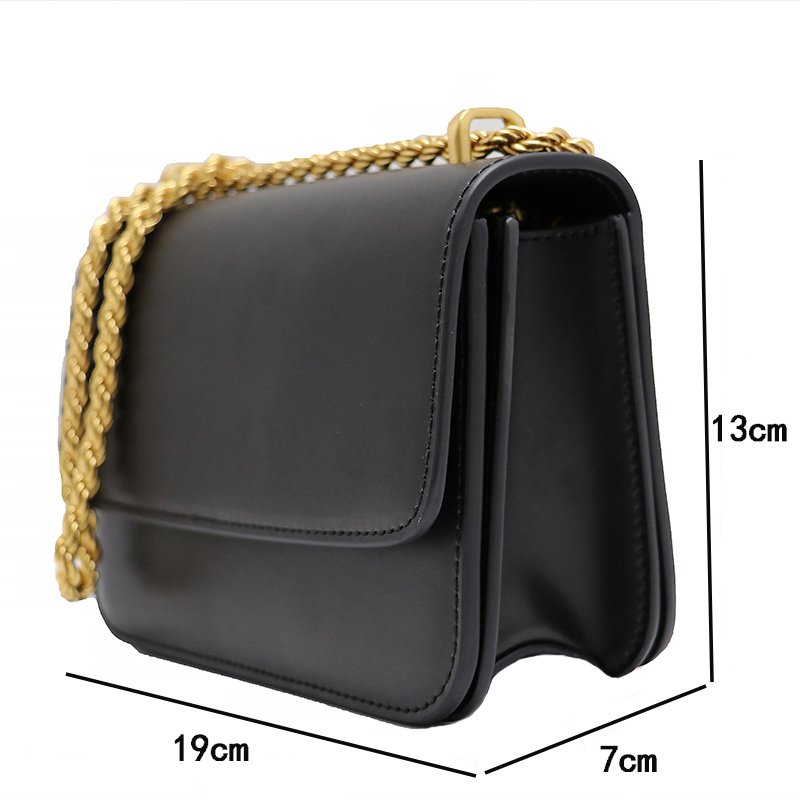 Stylish Female Genuine Leather Crossbody Bag Shoulder Bags Handbag for Women Girls Ladies Outdoor Shopping Traveling