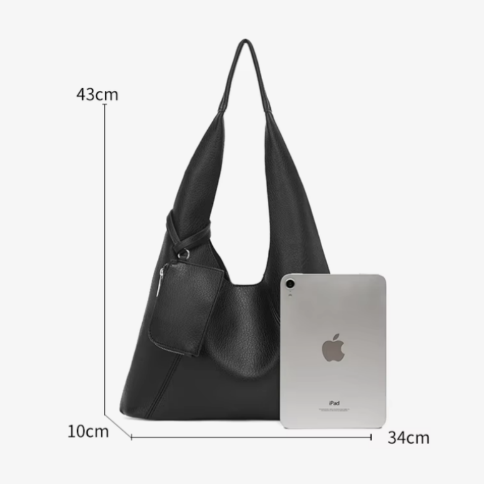High Quality Large Capacity Retro Durable PU Leather Women's Tote Handbag