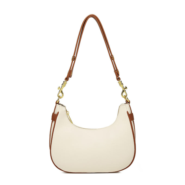 Fashionable Multi Functional PU Leather Shoulder Bag Underarm Bag for Women