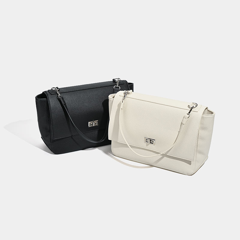 Fashionable and Simple PU Leather Women's Shoulder Bag for Shopping Daily Day
