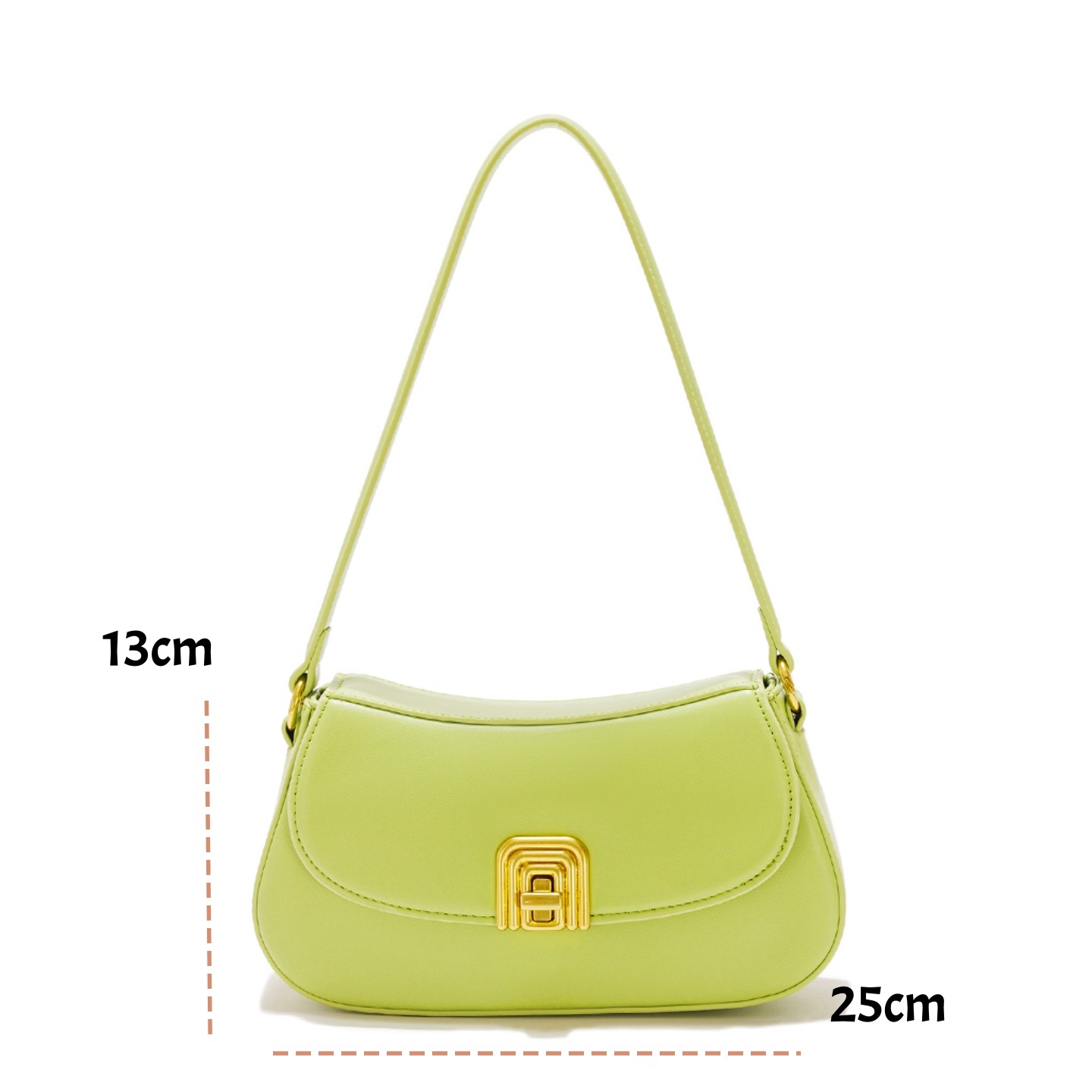 New Arrival Casual Elegant PU Leather Fashion Female Shoulder Bags for Outing
