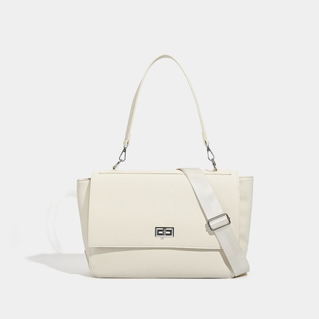 Fashionable and Simple PU Leather Women's Shoulder Bag for Shopping Daily Day