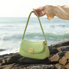 New Arrival Casual Elegant PU Leather Fashion Female Shoulder Bags for Outing