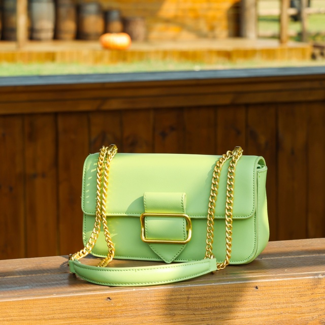 Fashion Casual Popular PU Leather Women's Underarm Bag Shoulder Bag for Shopping