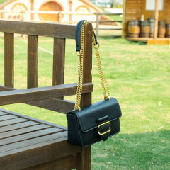 Fashion Casual Popular PU Leather Women's Underarm Bag Shoulder Bag for Shopping