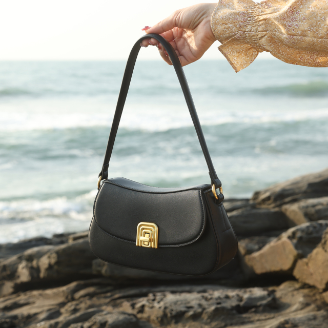 New Arrival Casual Elegant PU Leather Fashion Female Shoulder Bags for Outing