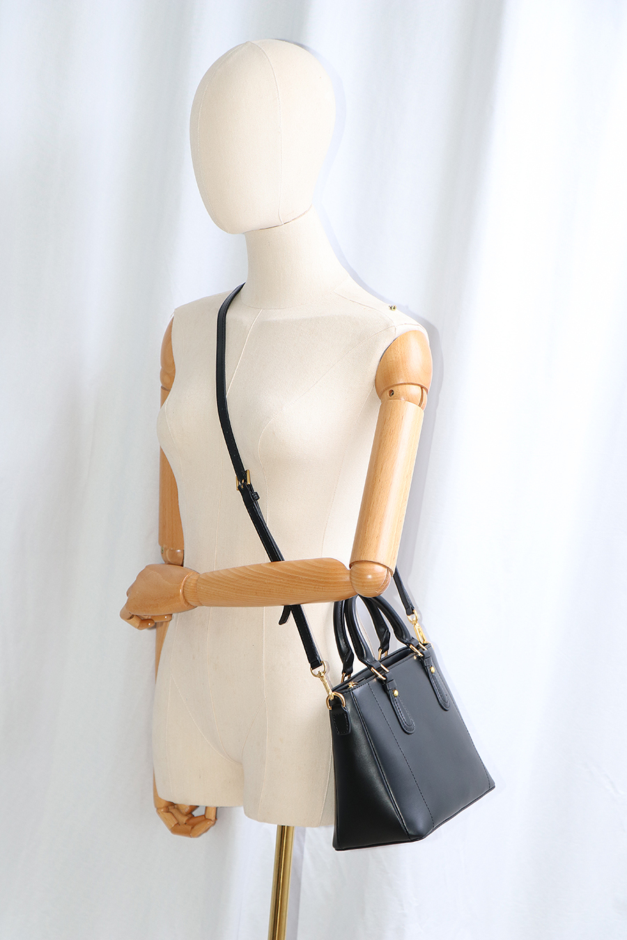 Luxury Elegant High Capacity Genuine Leather Handbag Crossbody Bag for Women Shopping Travel