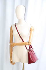 Luxury Elegant High Capacity Genuine Leather Handbag Crossbody Bag for Women Shopping Travel
