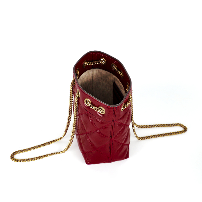 Stylish Genuine Leather Top Layer Cowhide Shoulder Bags Underarm Bag for Shopping