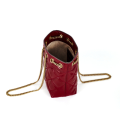 Stylish Genuine Leather Top Layer Cowhide Shoulder Bags Underarm Bag for Shopping