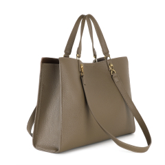 Fashionable Large Capacity PU Leather Women's Shoulder Bags Crossbody Bag for Shopping