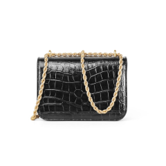 Large Capacity Genuine Leather Support Customized Chain Shoulder Bag Crossbody Bag for Women