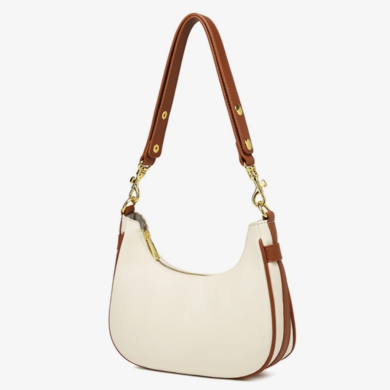 Fashionable Multi Functional PU Leather Shoulder Bag Underarm Bag for Women