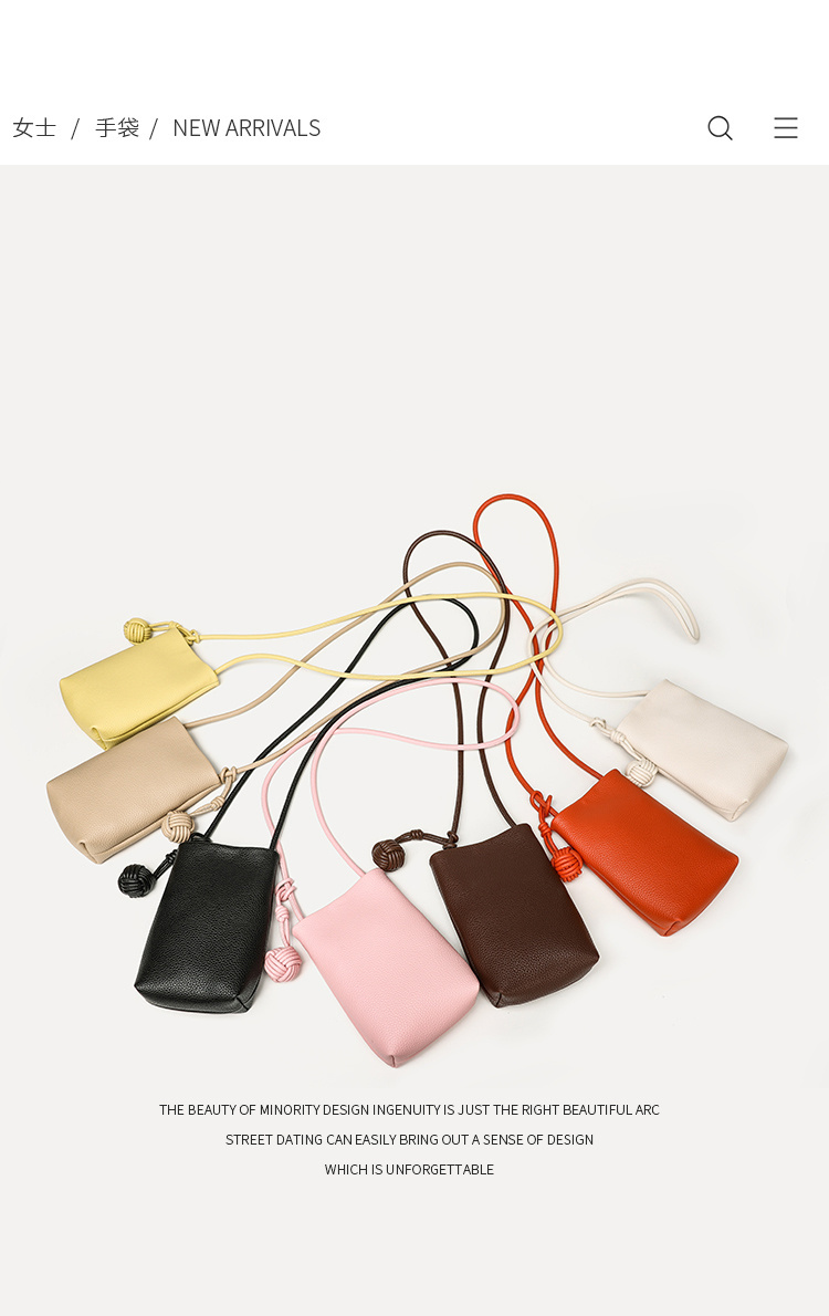 Lovely PU Leather New Mini Bucket Bag Crossbody Shoulder Bags for Shopping Outing Travel