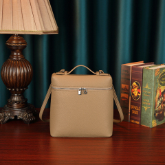 Fashionable Trendy PU Leather Handbag Backpack for Women's Daily Work and Leisure Travel