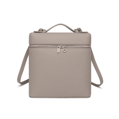 Fashionable Trendy PU Leather Handbag Backpack for Women's Daily Work and Leisure Travel