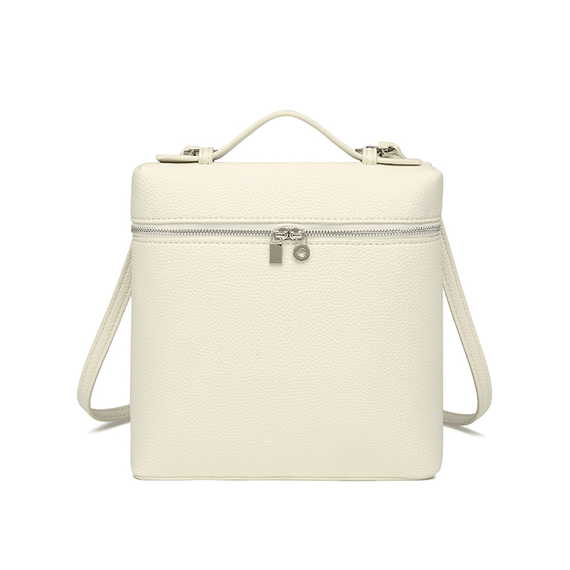 Fashionable Trendy PU Leather Handbag Backpack for Women's Daily Work and Leisure Travel