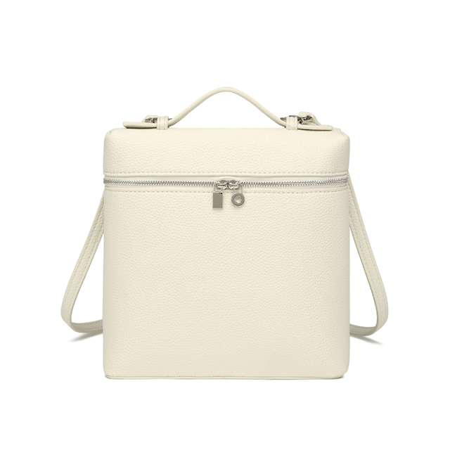 Fashionable Trendy PU Leather Handbag Backpack for Women's Daily Work and Leisure Travel