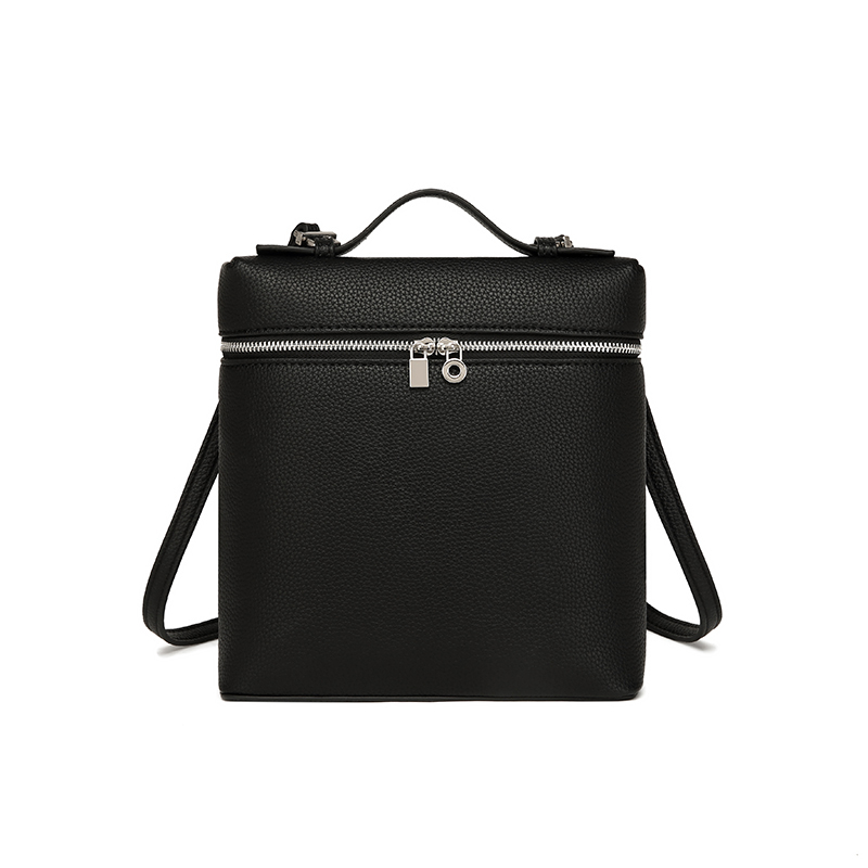 Fashionable Trendy PU Leather Handbag Backpack for Women's Daily Work and Leisure Travel