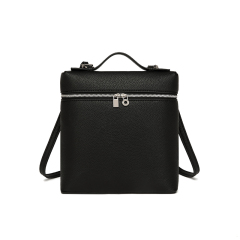 Fashionable Trendy PU Leather Handbag Backpack for Women's Daily Work and Leisure Travel