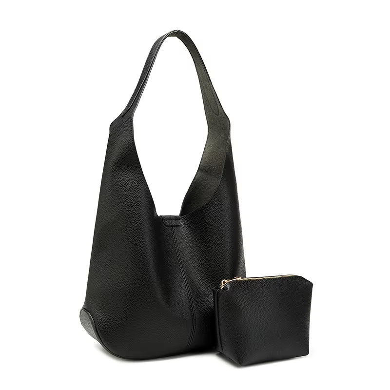 Retro Luxury PU Leather Handbag Bucket Bag Tote Bag for Shopping Travel Outing