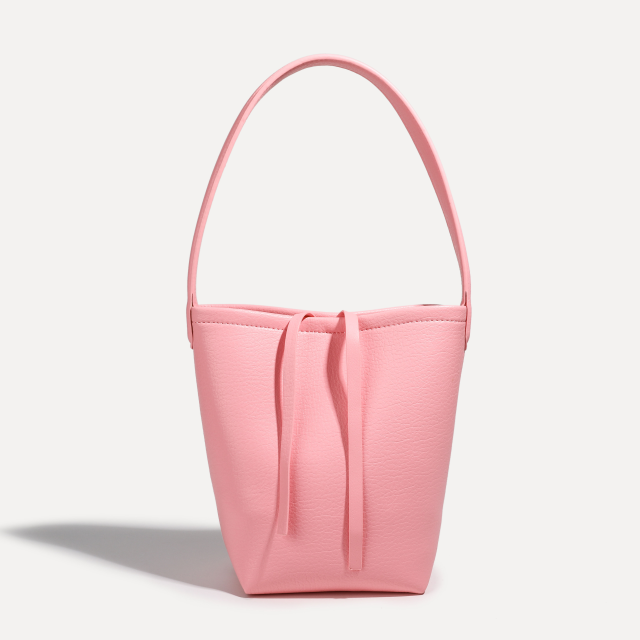 Manufacturer Wholesale Luxurious Trendy Fashionable PU Leather Bucket Bags Handbag for Shopping