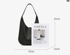 Retro Luxury PU Leather Handbag Bucket Bag Tote Bag for Shopping Travel Outing