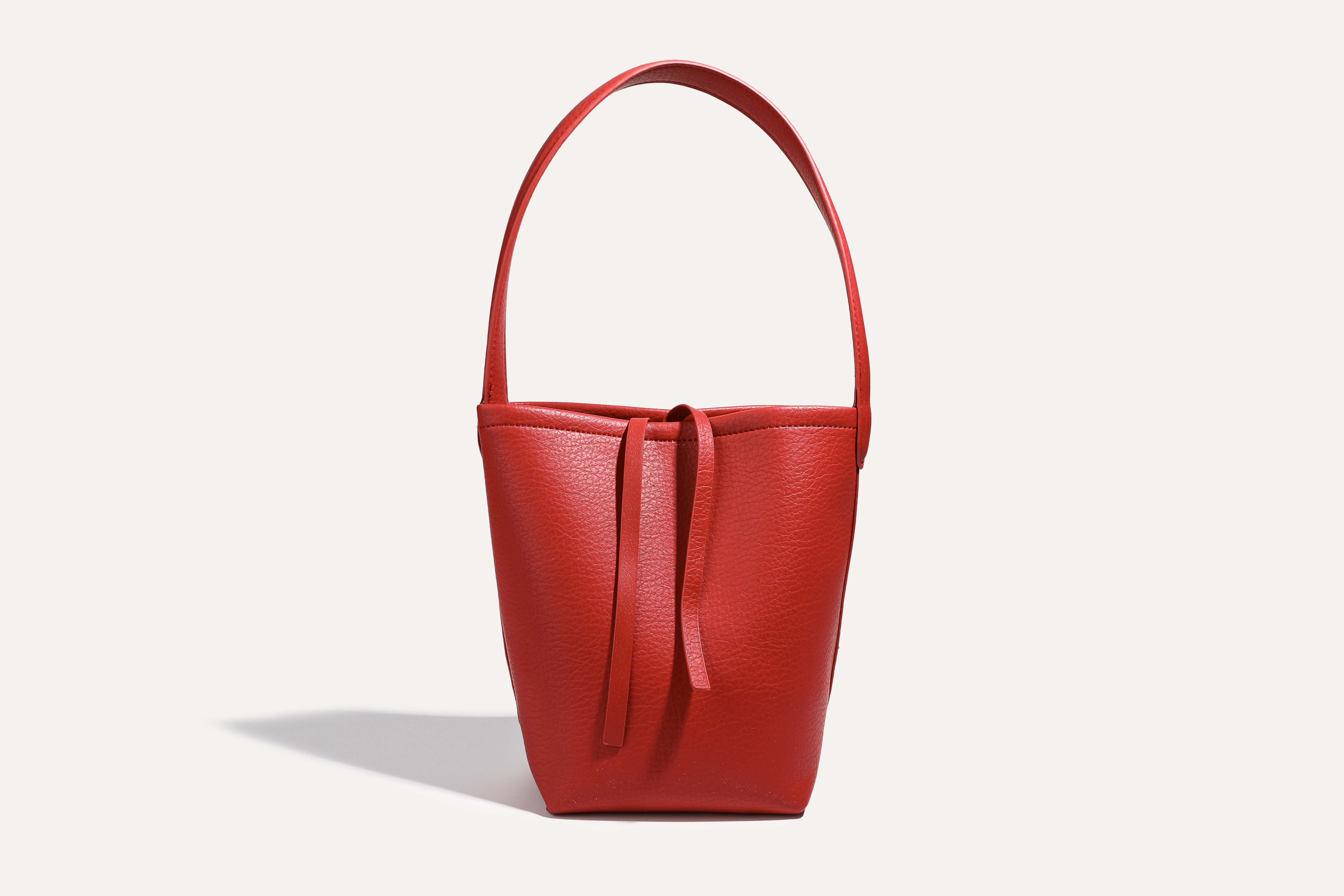 Manufacturer Wholesale Luxurious Trendy Fashionable PU Leather Bucket Bags Handbag for Shopping