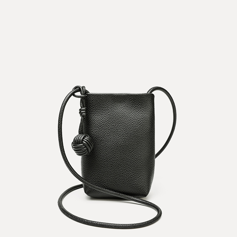 Lovely PU Leather New Mini Bucket Bag Crossbody Shoulder Bags for Shopping Outing Travel