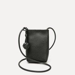 Lovely PU Leather New Mini Bucket Bag Crossbody Shoulder Bags for Shopping Outing Travel