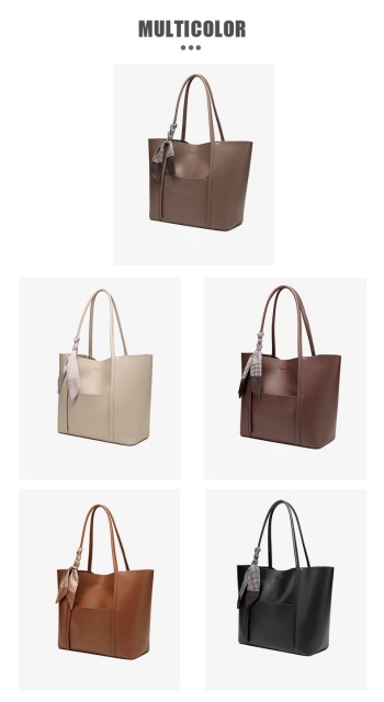 Luxury Designer Large Capacity PU Leather Shoulder Bag Tote Bag Underarm Shoulder Bag for Women