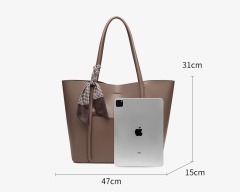 Luxury Designer Large Capacity PU Leather Shoulder Bag Tote Bag Underarm Shoulder Bag for Women