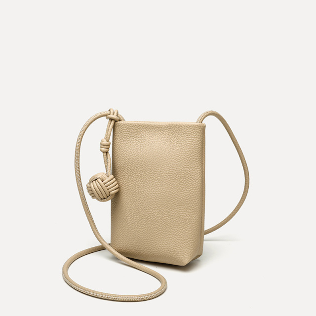 Lovely PU Leather New Mini Bucket Bag Crossbody Shoulder Bags for Shopping Outing Travel
