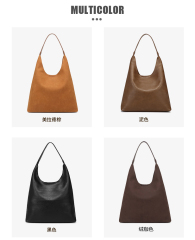 New Simple Designer Casual Large Capacity PU Leather Fashion 2in1/Set Women's Handbags Tote Bags for Shopping