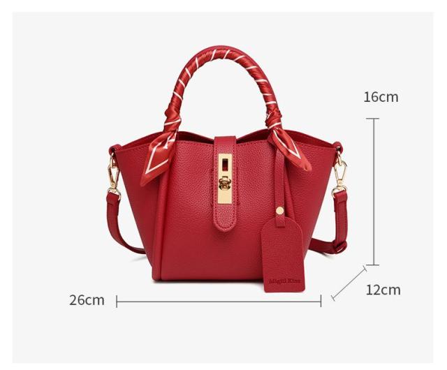 Casual PU Leather Women's Purse Handbag Crossbody Bag Shoulder Bag for Shopping Travel Daily Life