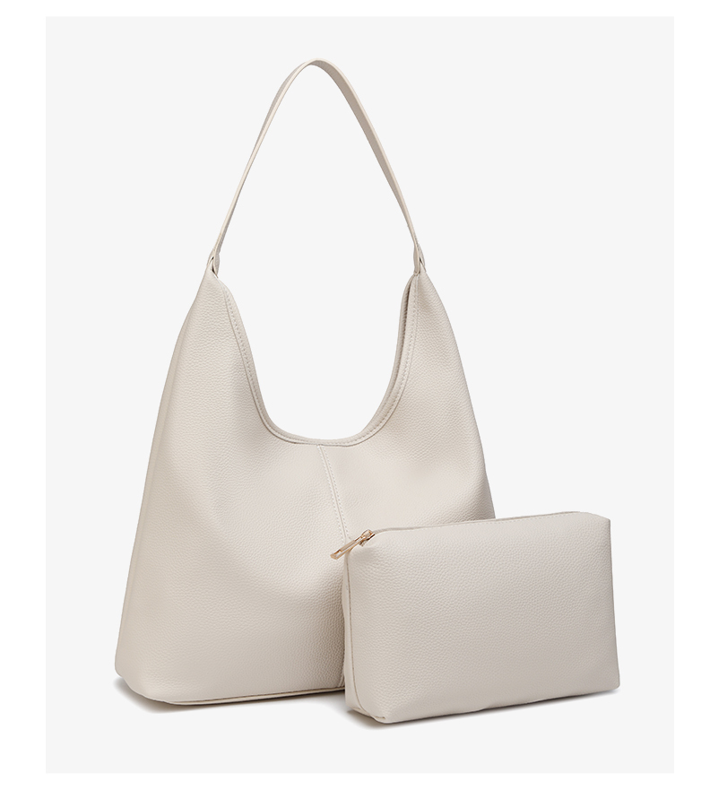 New Design New Fashionable Low MOQ PU Leather Underarm Tote Bag Shoulder Bag for Women