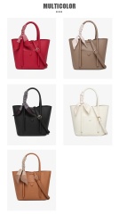 Best Selling PU Leather Crossbody Bag Tote Messenger Bags Handbag for Women Gift