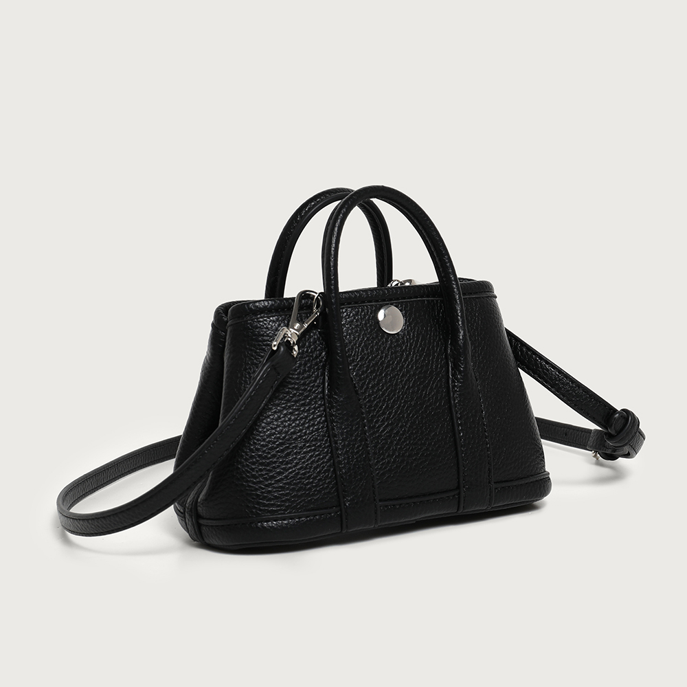 Chic Mini Tote Bags in Versatile Hues Soft Pink Clean White Classic Black Warm Taupe for Casual Outings and Stylish Looks