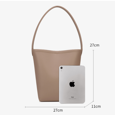 Fashionable Trendy PU Leather Handbag for Women's Daily Work and Leisure Travel