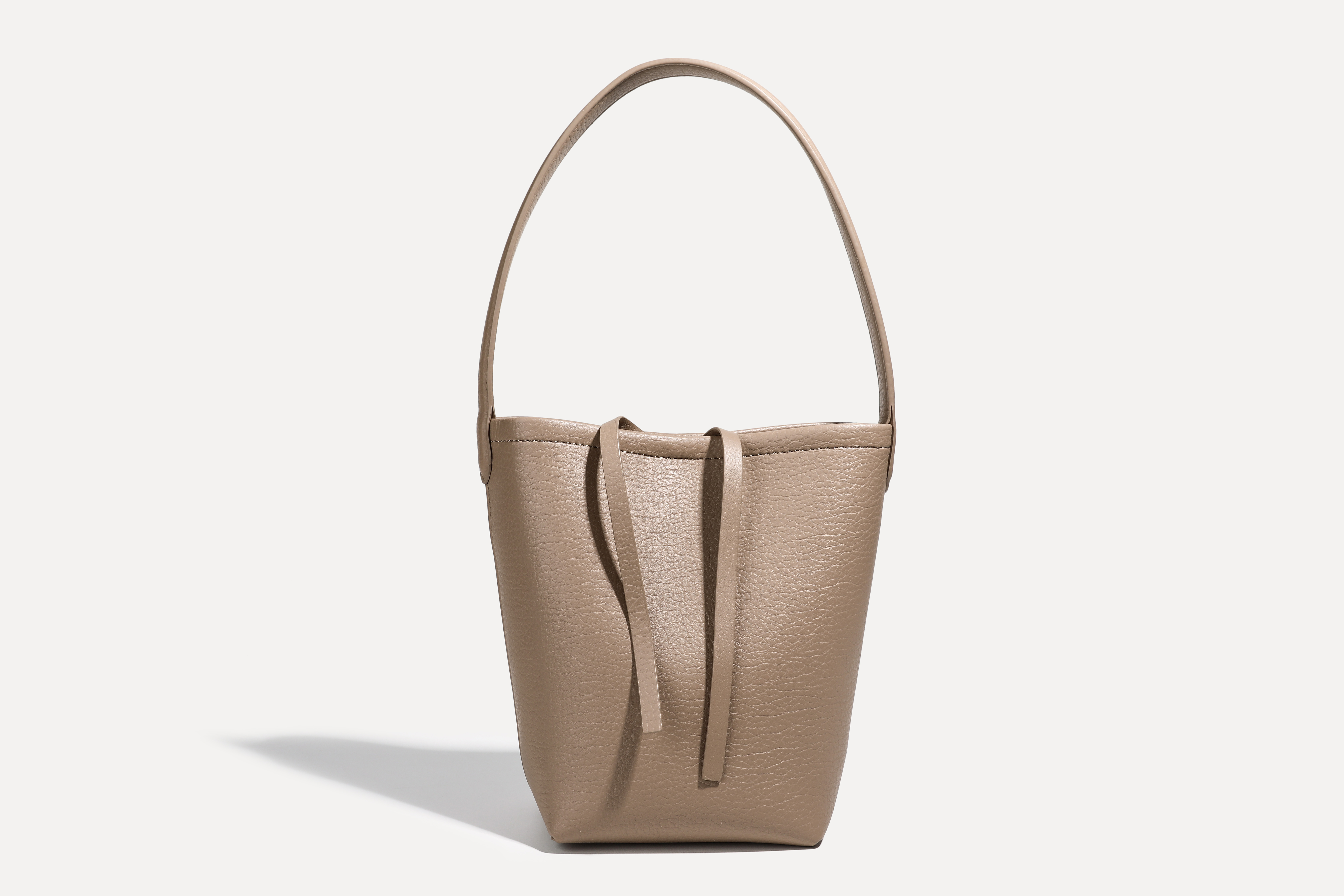 Manufacturer Wholesale Luxurious Trendy Fashionable PU Leather Bucket Bags Handbag for Shopping