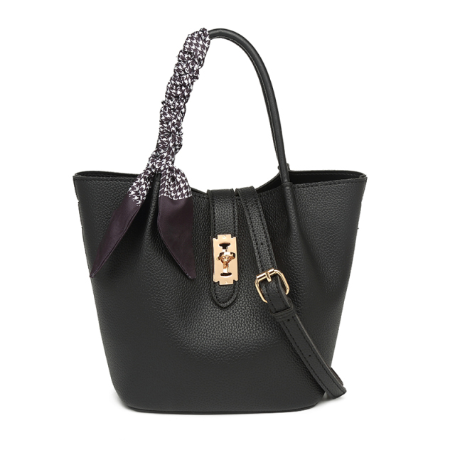 New Product Portable Soft PU Leather Handbag Shoulder Bags Tote Bag for Women
