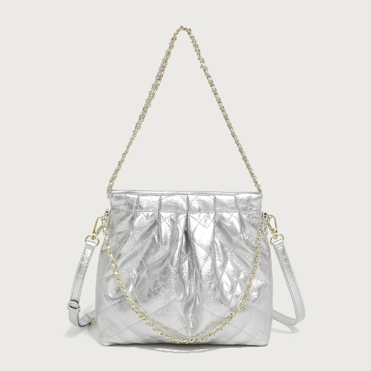 New Design Luxury Fashion Diamond Shaped PU Leather Women's Handbag Crossbody Bags for Gift