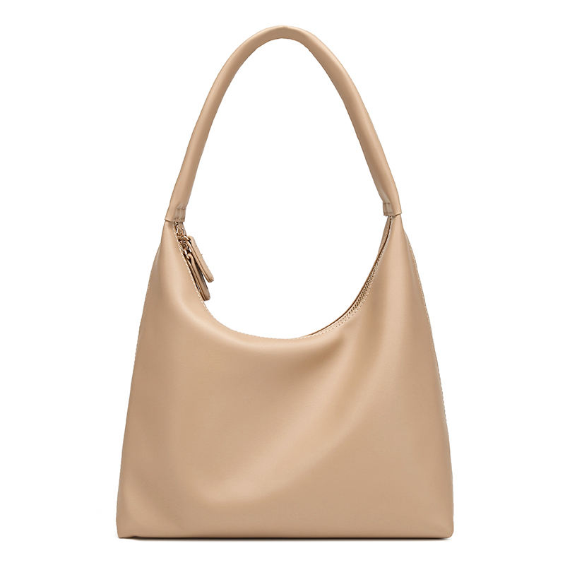 Simple Elegant Fashionable Soft Popular PU Leather Underarm Bag Tote Bag for Women