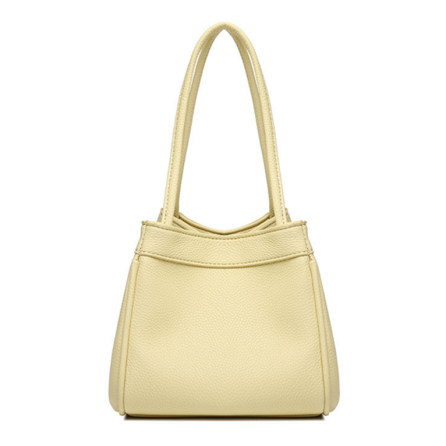 New Bucket PU Leather High Quality Large Capacity Portable Women's Handbag