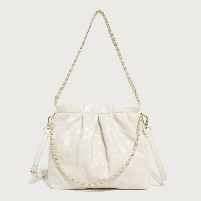 New Design Luxury Fashion Diamond Shaped PU Leather Women's Handbag Crossbody Bags for Gift