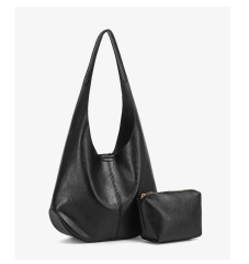 Fashion New Style Soft PU Leather Handbag Tote Bag Underarm Bag for Women Shopping Travel Daily Life