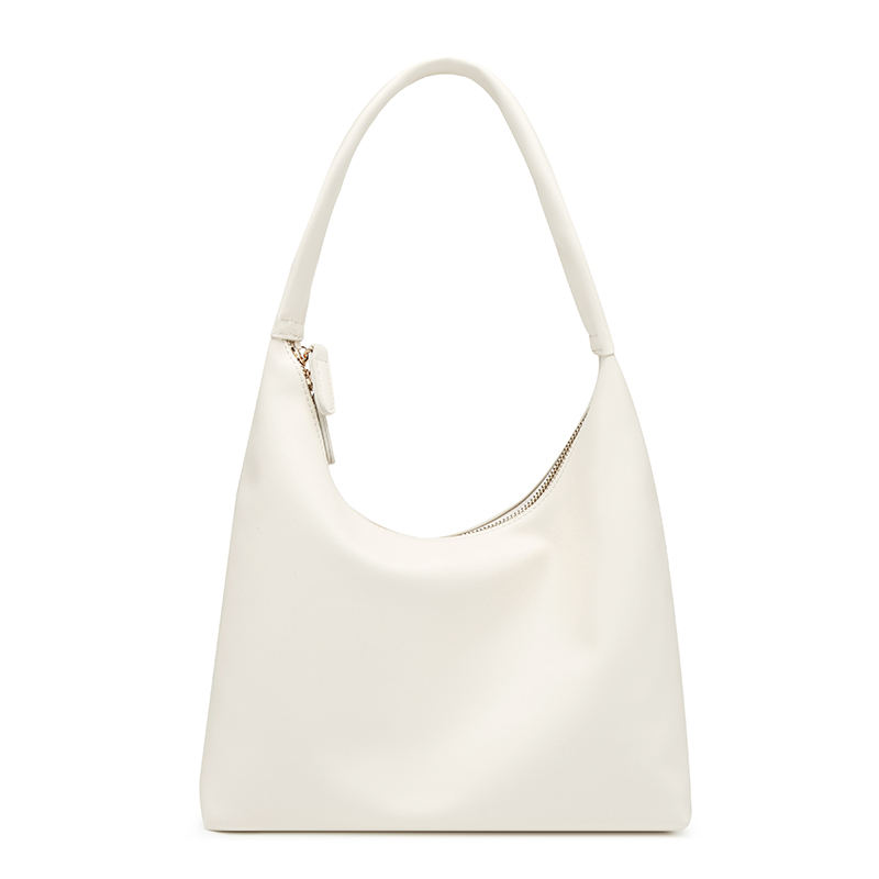 Simple Elegant Fashionable Soft Popular PU Leather Underarm Bag Tote Bag for Women