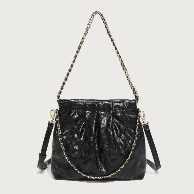 New Design Luxury Fashion Diamond Shaped PU Leather Women's Handbag Crossbody Bags for Gift