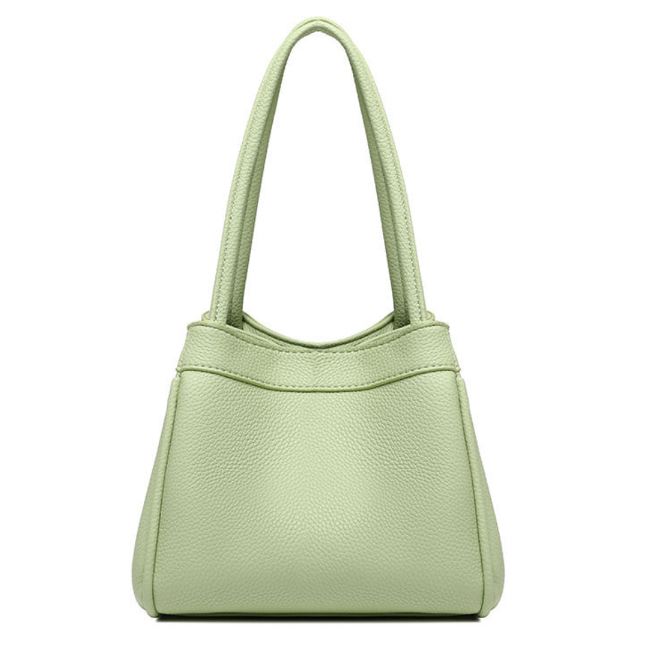New Bucket PU Leather High Quality Large Capacity Portable Women's Handbag
